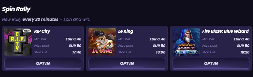 Funbet Καζίνο Σπιν Ράλι